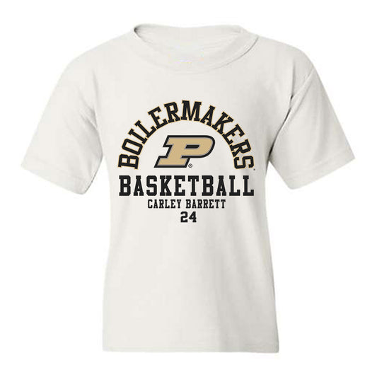 Purdue - NCAA Women's Basketball : Carley Barrett - Classic Fashion Shersey Youth T-Shirt-0
