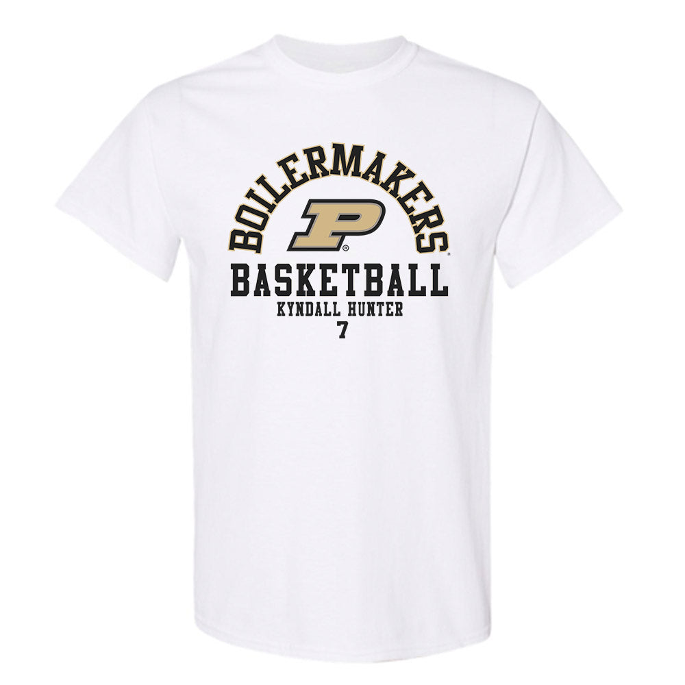 Purdue - NCAA Women's Basketball : Kyndall Hunter - Classic Fashion Shersey T-Shirt-0