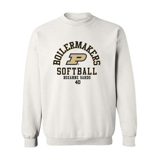 Purdue - NCAA Softball : Roxanne Sardo - Classic Fashion Shersey Crewneck Sweatshirt-0