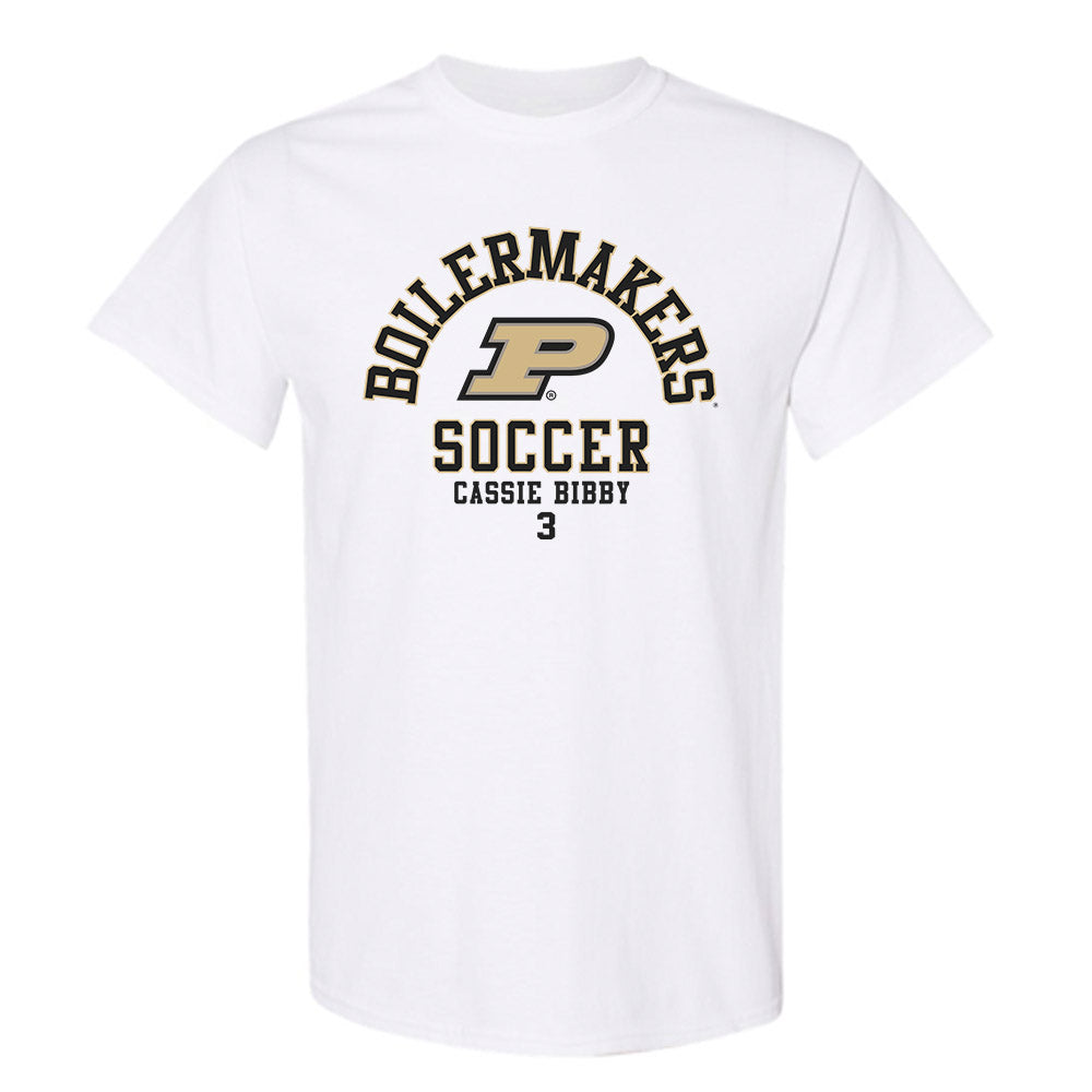 Purdue - NCAA Women's Soccer : Cassie Bibby - Classic Fashion Shersey T-Shirt-0