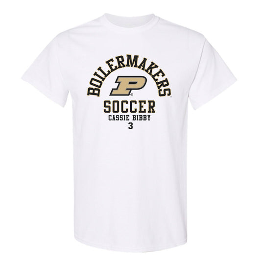 Purdue - NCAA Women's Soccer : Cassie Bibby - Classic Fashion Shersey T-Shirt-0