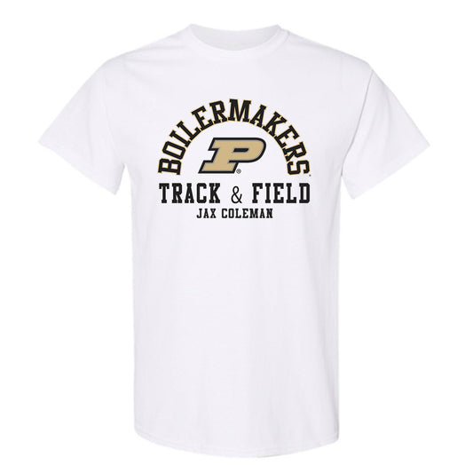 Purdue - NCAA Men's Track & Field : Jax Coleman - Classic Fashion Shersey T-Shirt-0