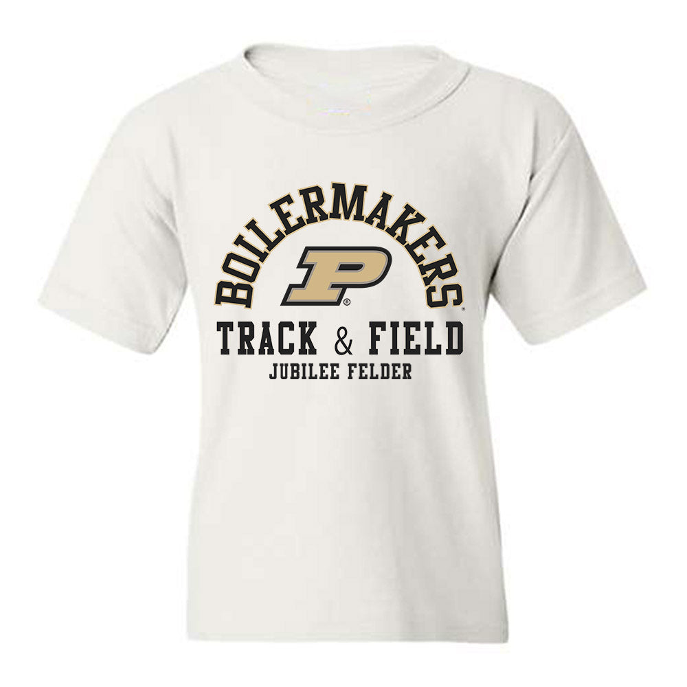 Purdue - NCAA Women's Track & Field : Jubilee Felder - Classic Fashion Shersey Youth T-Shirt-0