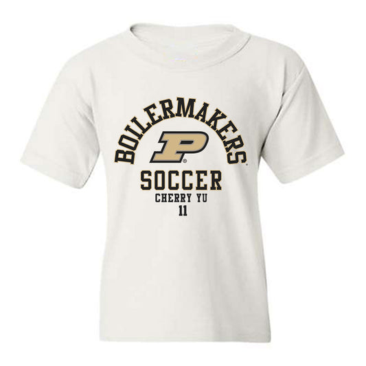 Purdue - NCAA Women's Soccer : Cherry Yu - Classic Fashion Shersey Youth T-Shirt-0