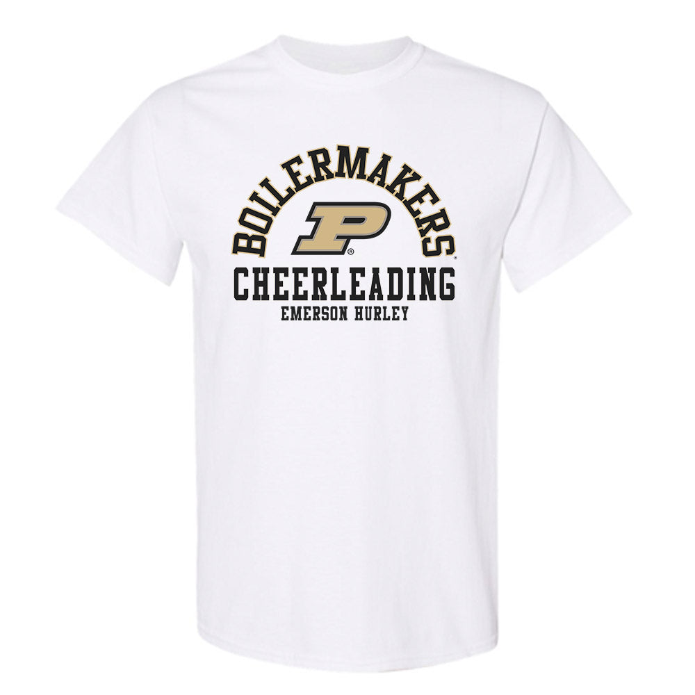 Purdue - NCAA Cheerleading : Emerson Hurley - Classic Fashion Shersey T-Shirt-0