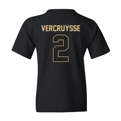 Purdue - NCAA Baseball : Charlie Vercruysse - Sports Shersey Youth T-Shirt-1