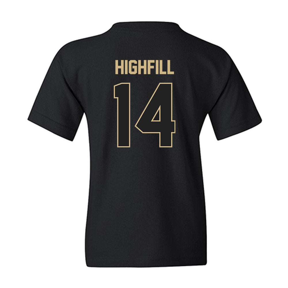 Purdue - NCAA Baseball : Ross Highfill - Sports Shersey Youth T-Shirt-1