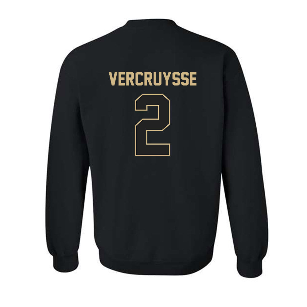Purdue - NCAA Baseball : Charlie Vercruysse - Sports Shersey Crewneck Sweatshirt-1