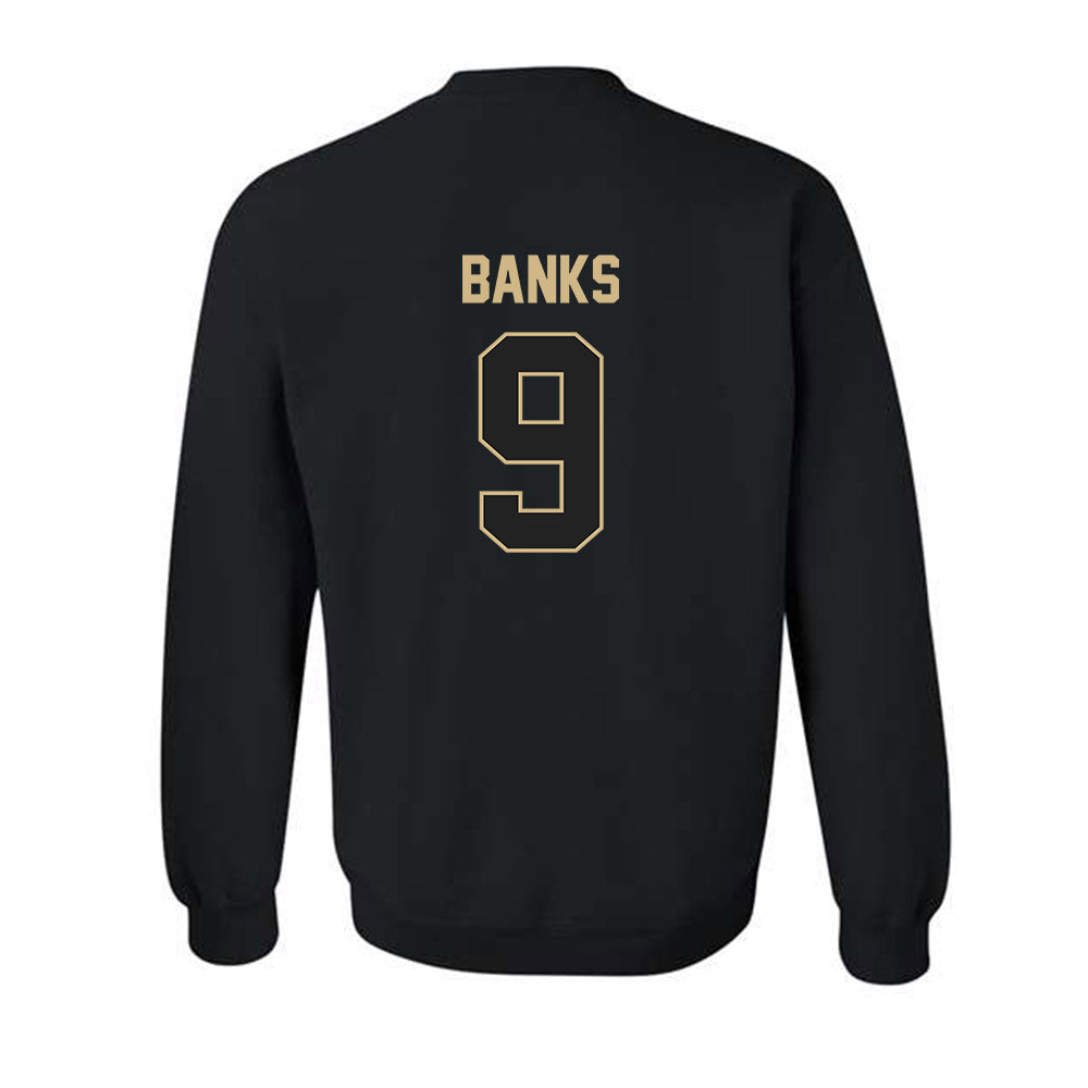 Purdue - NCAA Baseball : Ali Banks - Sports Shersey Crewneck Sweatshirt-1