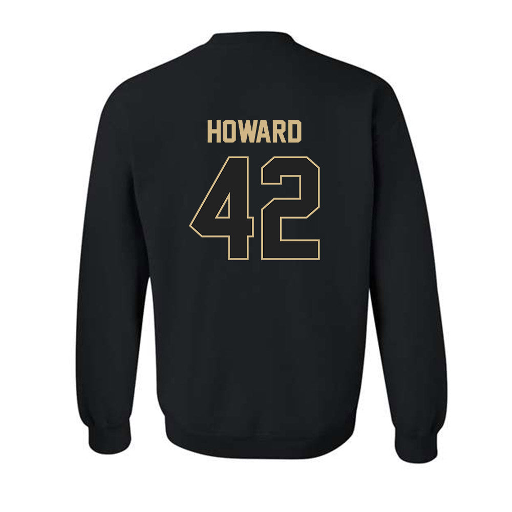Purdue - NCAA Baseball : Thomas Howard - Sports Shersey Crewneck Sweatshirt-1
