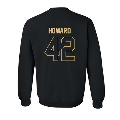 Purdue - NCAA Baseball : Thomas Howard - Sports Shersey Crewneck Sweatshirt-1