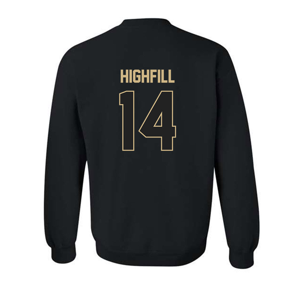 Purdue - NCAA Baseball : Ross Highfill - Sports Shersey Crewneck Sweatshirt-1