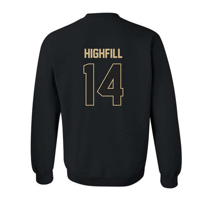 Purdue - NCAA Baseball : Ross Highfill - Sports Shersey Crewneck Sweatshirt-1