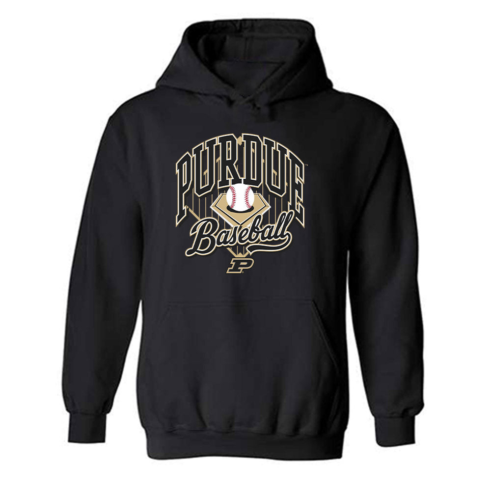 Purdue - NCAA Baseball : Zach Erdman - Sports Shersey Hooded Sweatshirt-0