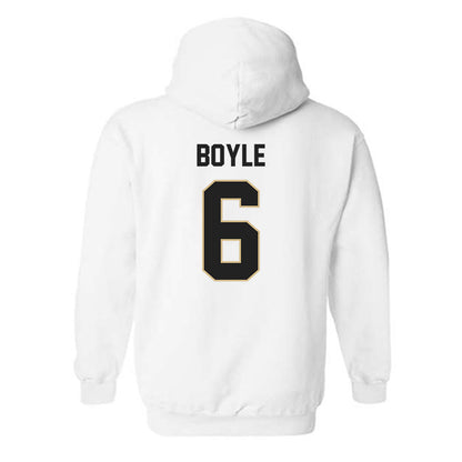 Purdue - NCAA Baseball : Westin Boyle - Sports Shersey Hooded Sweatshirt-1