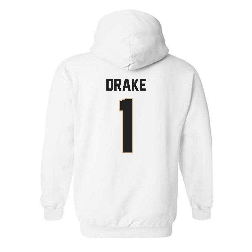 Purdue - NCAA Baseball : Dylan Drake - Sports Shersey Hooded Sweatshirt-1