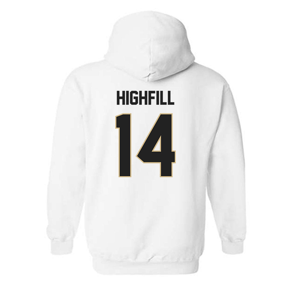 Purdue - NCAA Baseball : Ross Highfill - Sports Shersey Hooded Sweatshirt-1