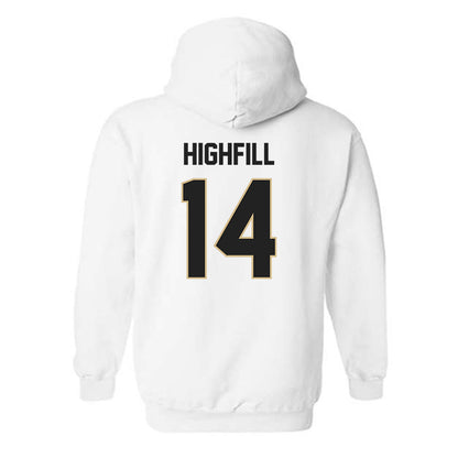 Purdue - NCAA Baseball : Ross Highfill - Sports Shersey Hooded Sweatshirt-1