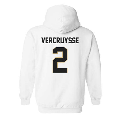 Purdue - NCAA Baseball : Charlie Vercruysse - Sports Shersey Hooded Sweatshirt-1