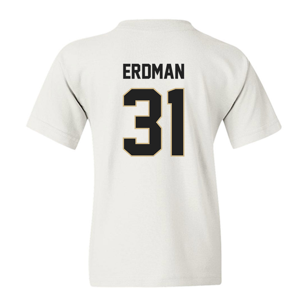 Purdue - NCAA Baseball : Zach Erdman - Sports Shersey Youth T-Shirt-1