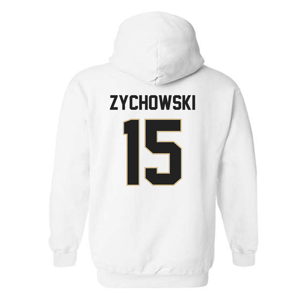Purdue - NCAA Baseball : Zach Zychowski - Sports Shersey Hooded Sweatshirt-1