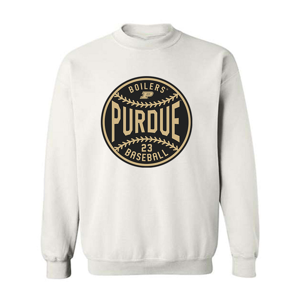 Purdue - NCAA Baseball : Jarvis Evans Jr - Sports Shersey Crewneck Sweatshirt-0