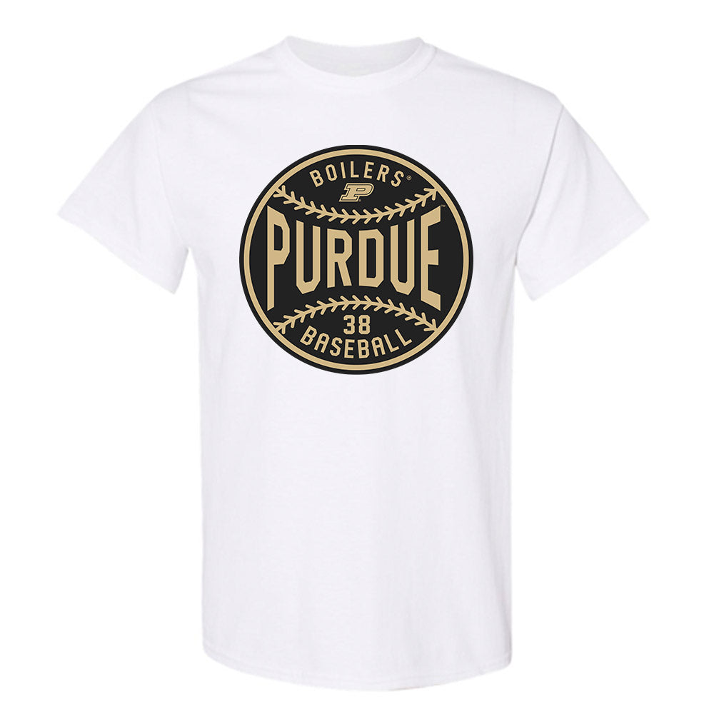 Purdue - NCAA Baseball : Evan Schweizer - Sports Shersey T-Shirt-0