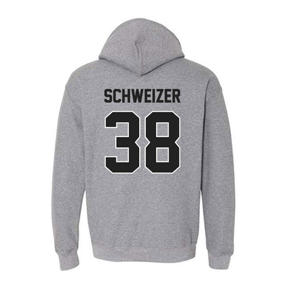 Purdue - NCAA Baseball : Evan Schweizer - Sports Shersey Hooded Sweatshirt-1