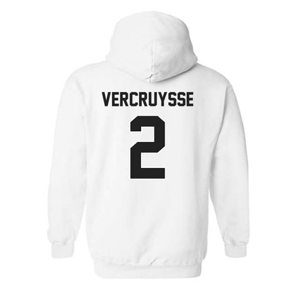 Purdue - NCAA Baseball : Charlie Vercruysse - Sports Shersey Hooded Sweatshirt-1