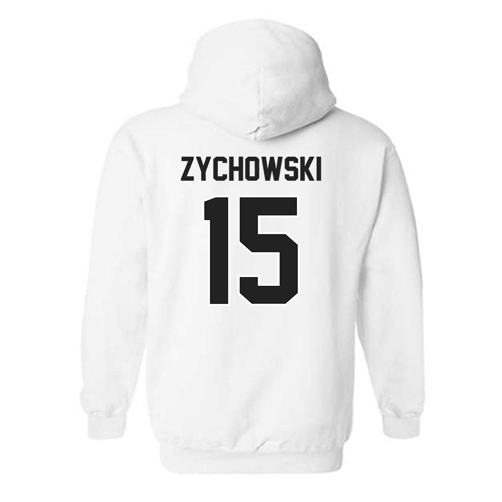 Purdue - NCAA Baseball : Zach Zychowski - Sports Shersey Hooded Sweatshirt-1