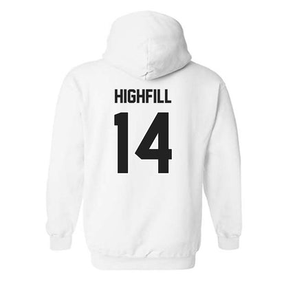 Purdue - NCAA Baseball : Ross Highfill - Sports Shersey Hooded Sweatshirt-1