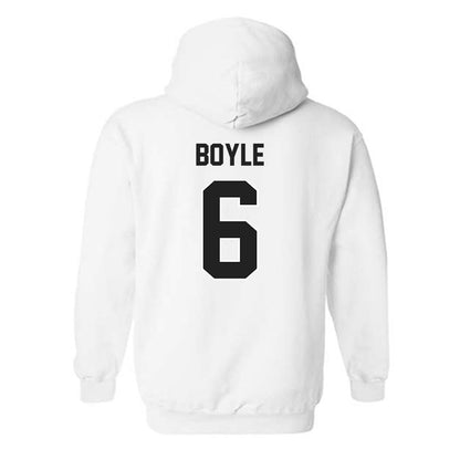 Purdue - NCAA Baseball : Westin Boyle - Sports Shersey Hooded Sweatshirt-1