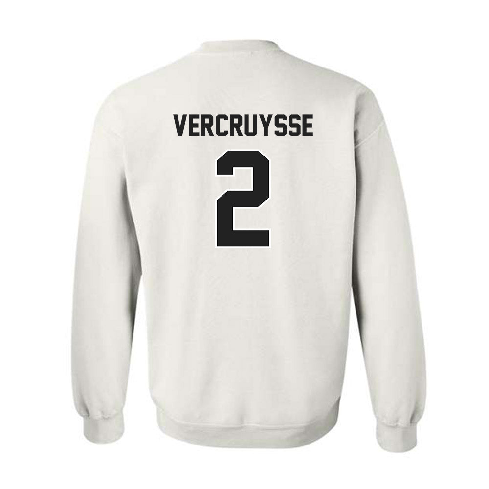 Purdue - NCAA Baseball : Charlie Vercruysse - Sports Shersey Crewneck Sweatshirt-1