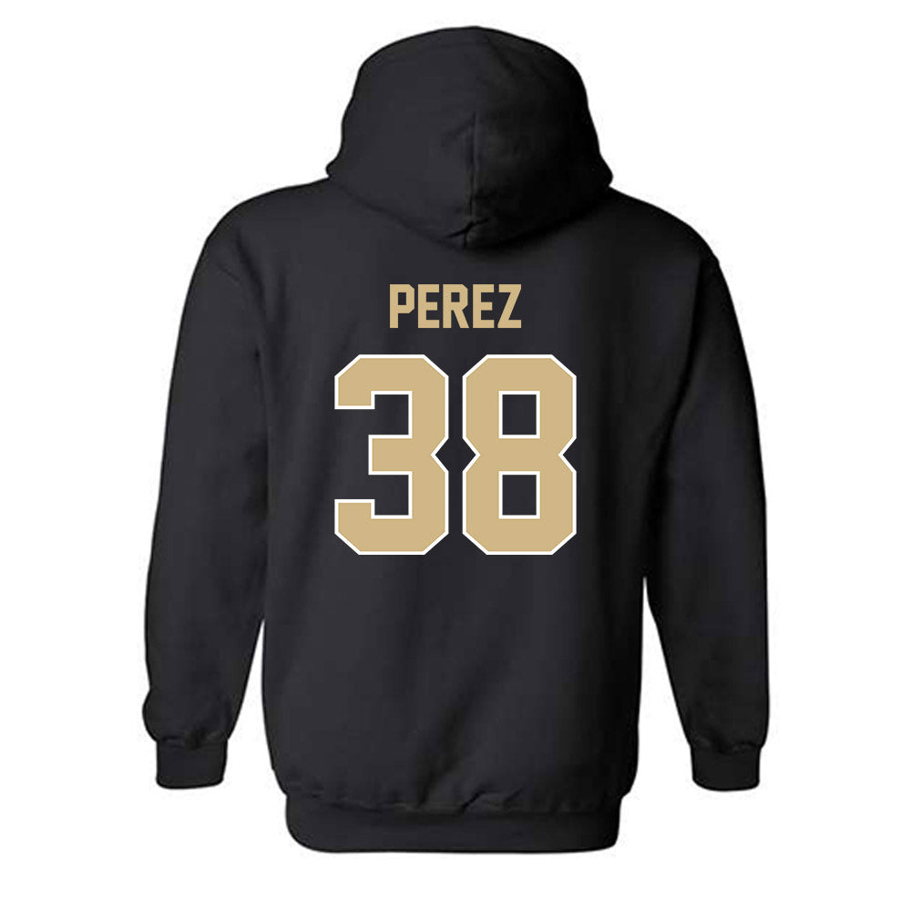 Purdue - NCAA Softball : Brooke Perez - Sports Shersey Hooded Sweatshirt-1