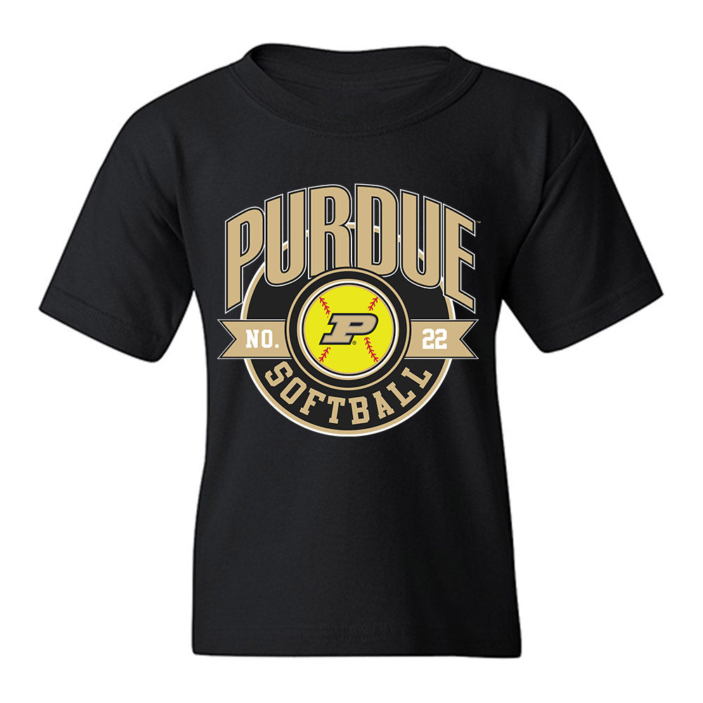 Purdue - NCAA Softball : Malone Moore - Sports Shersey Youth T-Shirt-0