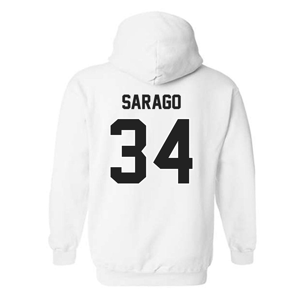 Purdue - NCAA Softball : Kate Sarago - Sports Shersey Hooded Sweatshirt-1