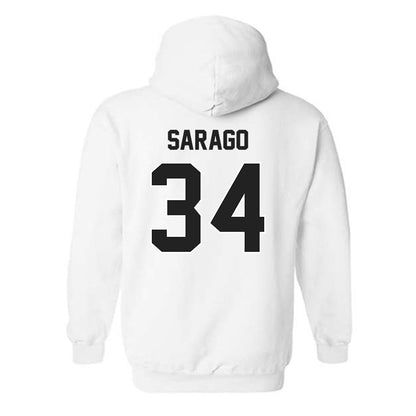 Purdue - NCAA Softball : Kate Sarago - Sports Shersey Hooded Sweatshirt-1