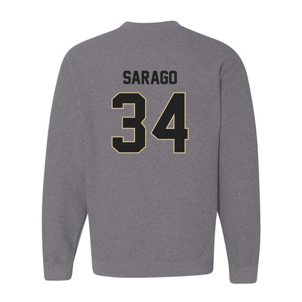 Purdue - NCAA Softball : Kate Sarago - Sports Shersey Crewneck Sweatshirt-1