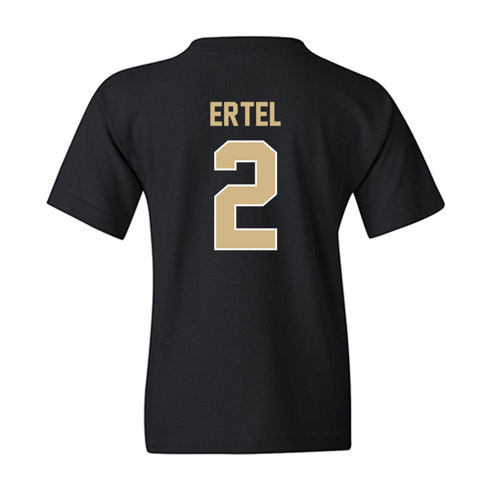 Purdue - NCAA Men's Basketball : Luke Ertel - Sports Shersey Youth T-Shirt-1