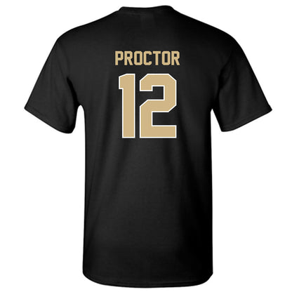 Purdue - NCAA Women's Basketball : Aysia Proctor - Sports Shersey T-Shirt-1