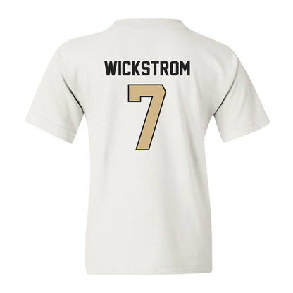 Purdue - NCAA Women's Basketball : Hannah Wickstrom - Youth T-Shirt-1