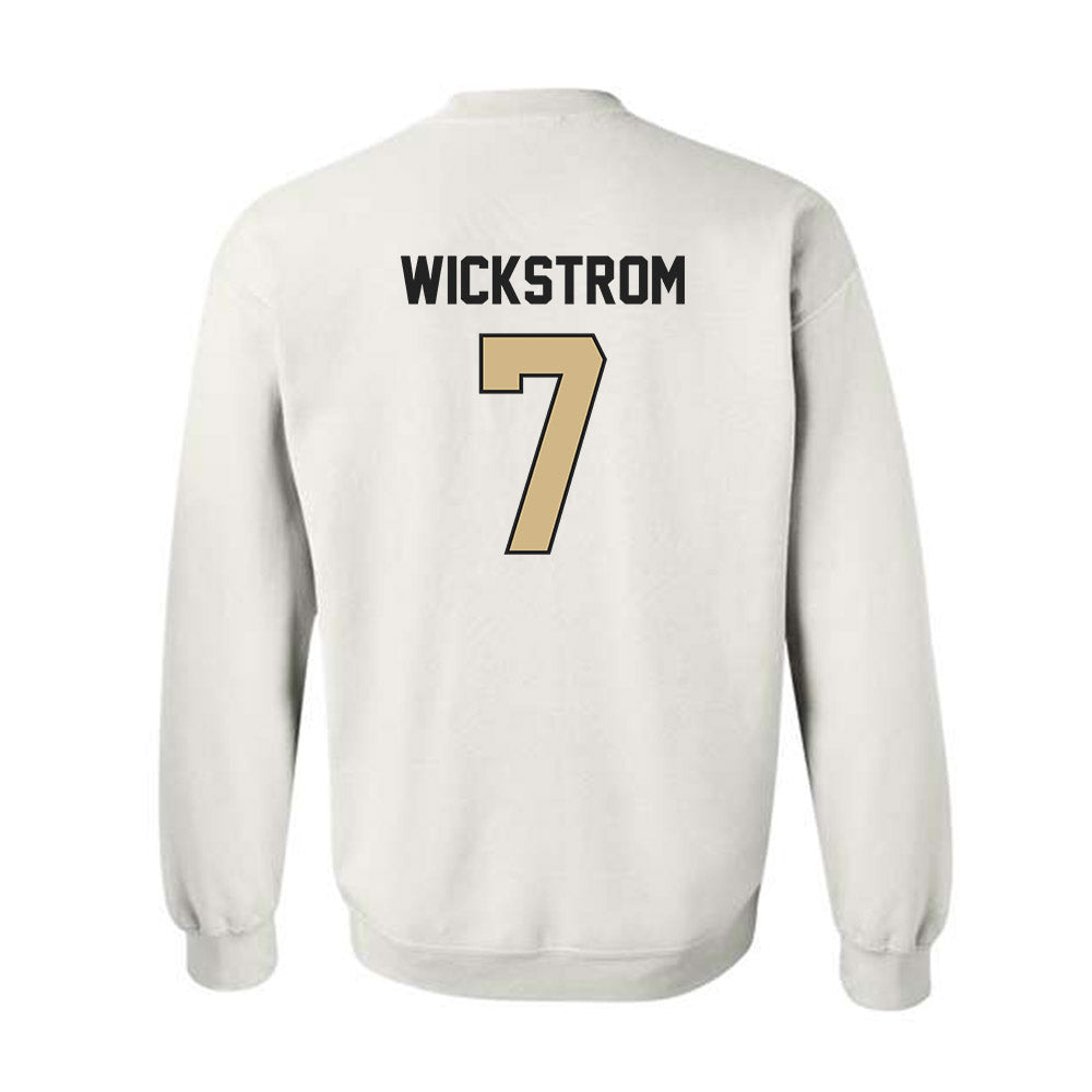 Purdue - NCAA Women's Basketball : Hannah Wickstrom - Crewneck Sweatshirt-1