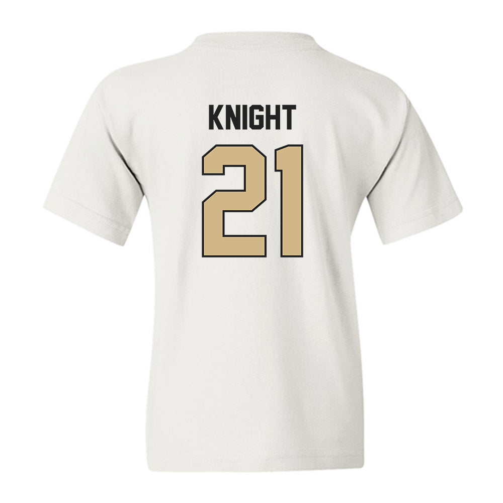 Purdue - NCAA Men's Basketball : Rivers Knight - Youth T-Shirt-1