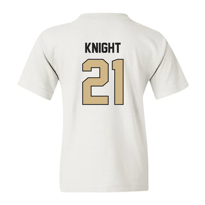 Purdue - NCAA Men's Basketball : Rivers Knight - Youth T-Shirt-1