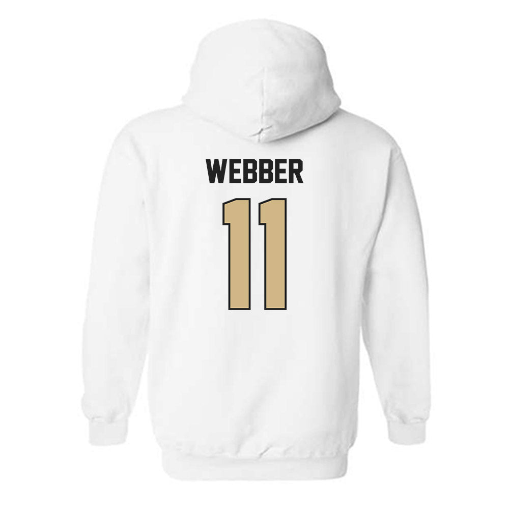 Purdue - NCAA Men's Basketball : Jacob Webber - Hooded Sweatshirt-1