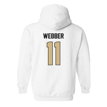 Purdue - NCAA Men's Basketball : Jacob Webber - Hooded Sweatshirt-1