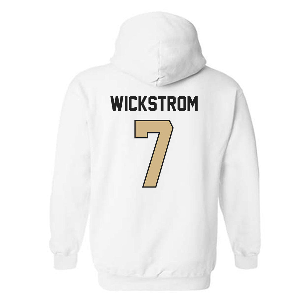 Purdue - NCAA Women's Basketball : Hannah Wickstrom - Hooded Sweatshirt-1