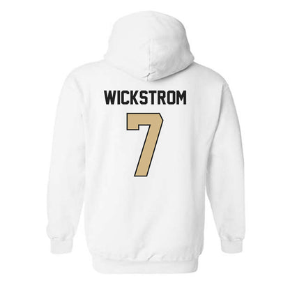 Purdue - NCAA Women's Basketball : Hannah Wickstrom - Hooded Sweatshirt-1