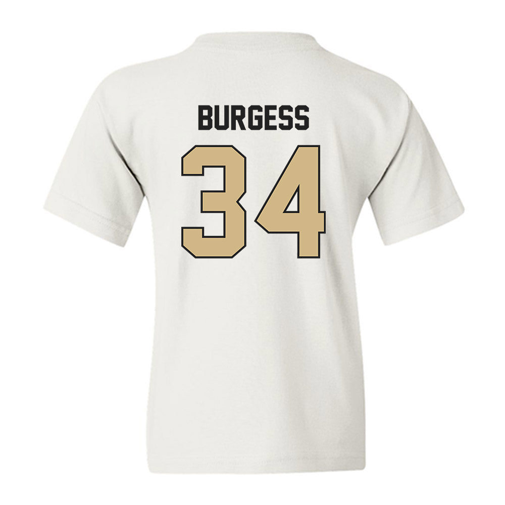 Purdue - NCAA Men's Basketball : Raleigh Burgess - Youth T-Shirt-1