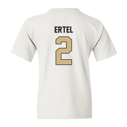 Purdue - NCAA Men's Basketball : Luke Ertel - Youth T-Shirt-1